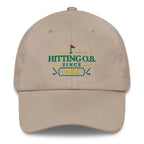 Hitting O.B. Since "Year" - Custom Dad hat Golfer Paradise