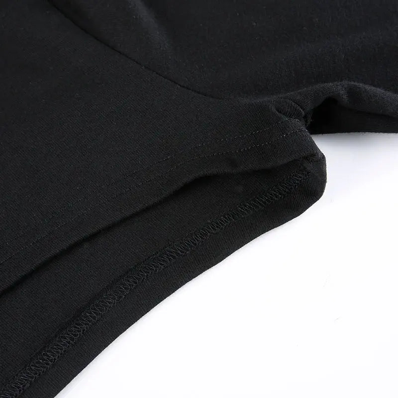 Hollow Knit Top Sweater Women Party Navel Slim Ribbed Summer Lady Shirts - Blade & Thread
