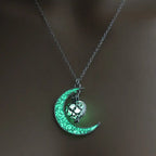Hollow Luminous Stone Gem Charm Jewelry Pendant Necklace Gifts nowadaysfashion