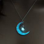 Hollow Luminous Stone Gem Charm Jewelry Pendant Necklace Gifts nowadaysfashion