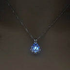 Hollow Luminous Stone Gem Charm Jewelry Pendant Necklace Gifts nowadaysfashion