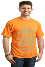 Homerun Baseball Men's Bamboo Viscose/Organic Cotton Short Sleeve Graphic T-Shirt Spun Bamboo
