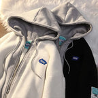 Hooded Sweatshirt Casual Thick Warm Loose Padded Jackets Coat nowadaysfashion