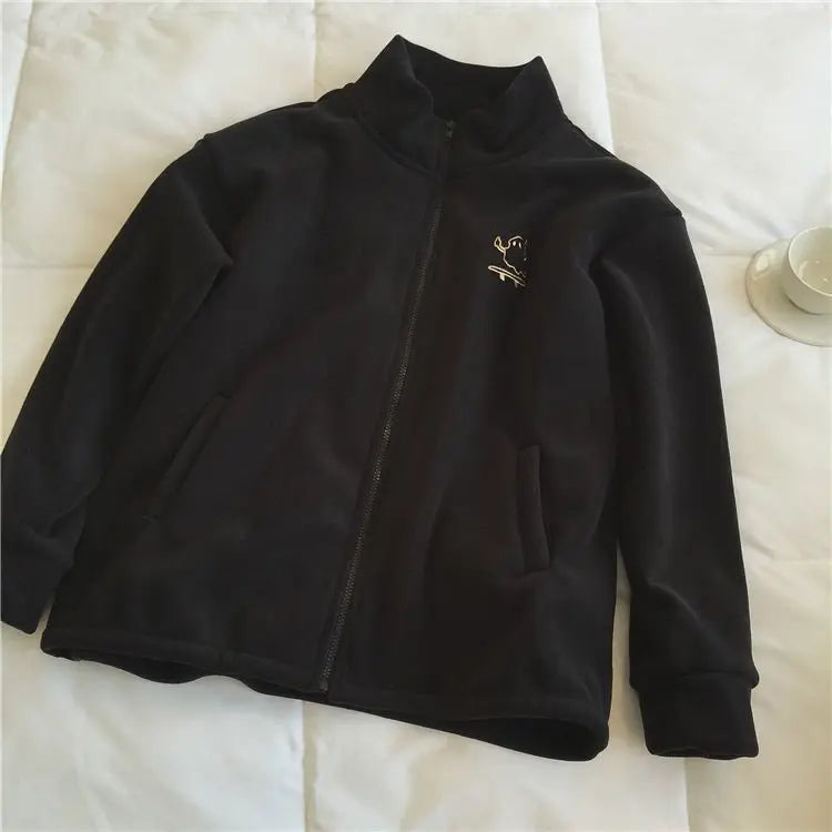 Hooded Sweatshirt Casual Thick Warm Loose Padded Jackets Coat nowadaysfashion