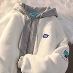 Hooded Sweatshirt Casual Thick Warm Loose Padded Jackets Coat nowadaysfashion