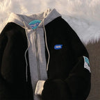 Hooded Sweatshirt Casual Thick Warm Loose Padded Jackets Coat nowadaysfashion
