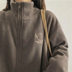 Hooded Sweatshirt Casual Thick Warm Loose Padded Jackets Coat nowadaysfashion