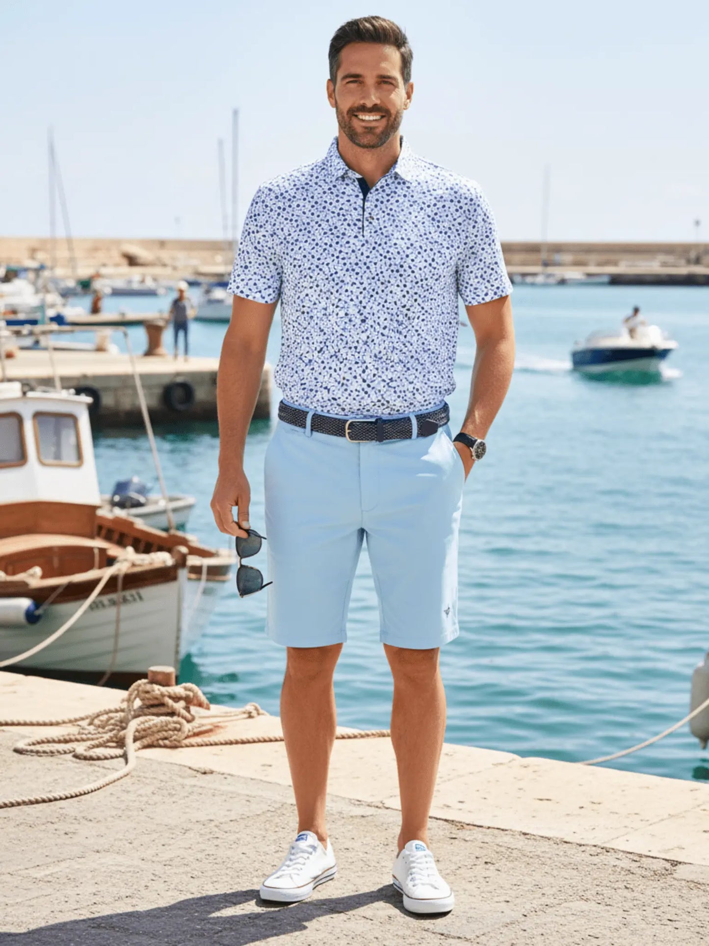 Hooked Up Performance Polo - Blade & Thread