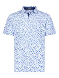 Hooked Up Performance Polo White Water Life