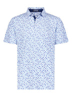 Hooked Up Performance Polo White Water Life