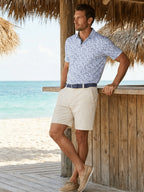 Hooked Up Performance Polo White Water Life