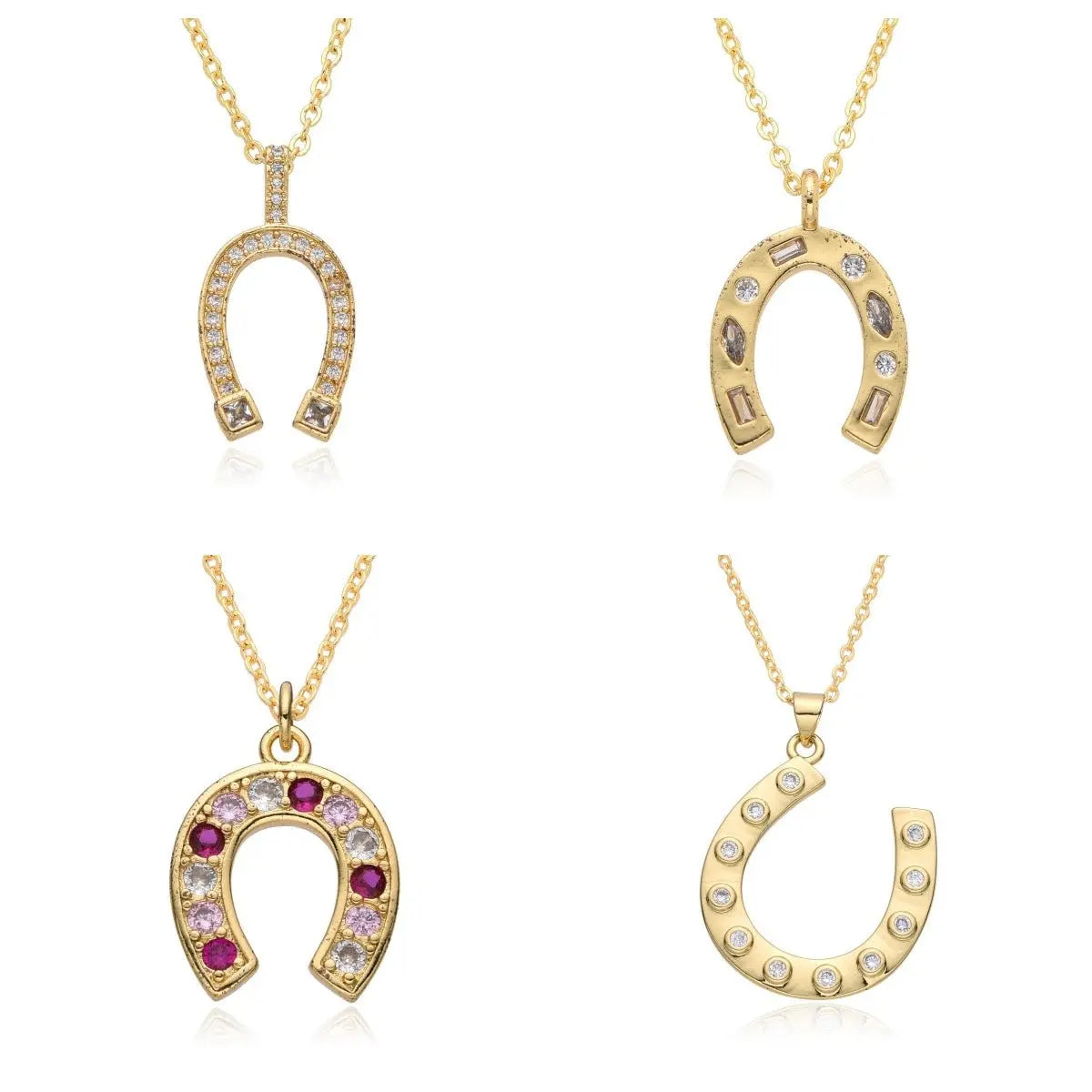 horseshoe necklace 25mm - Blade & Thread