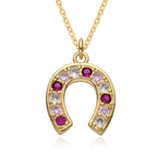 horseshoe necklace 25mm nowadaysfashion