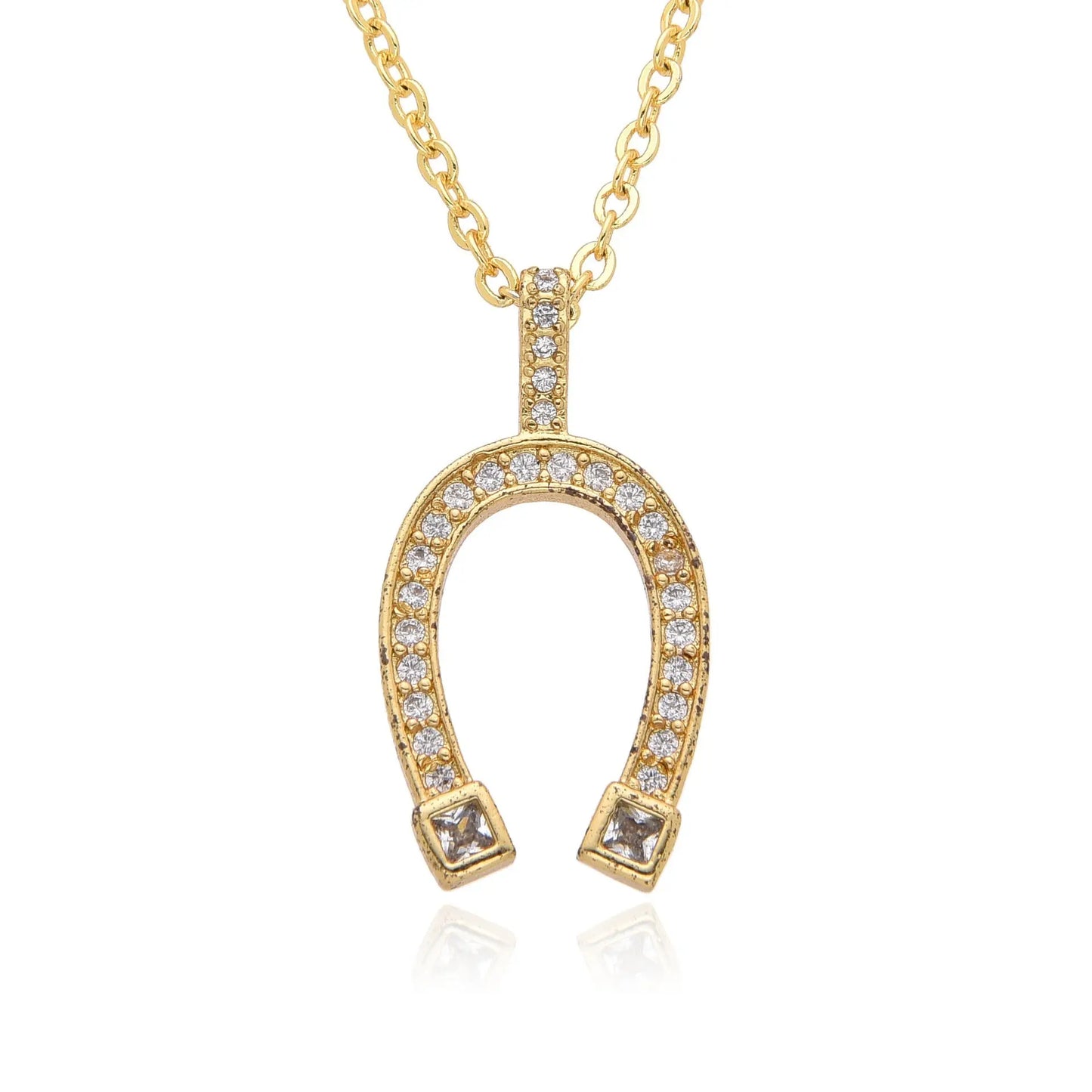 horseshoe necklace 25mm - Blade & Thread