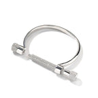 Horseshoe-shaped bracelets inlaid with zircon and diamonds nowadaysfashion