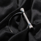 Horseshoe-shaped bracelets inlaid with zircon and diamonds nowadaysfashion