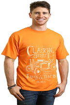 Hot Rod Classic Men's Bamboo Viscose/Organic Cotton Short Sleeve Graphic T-Shirt Spun Bamboo