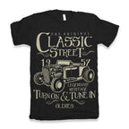 Hot Rod Classic Men's Bamboo Viscose/Organic Cotton Short Sleeve Graphic T-Shirt Spun Bamboo