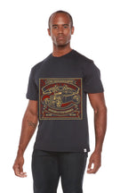 Hot Rod Men's Bamboo Viscose/Organic Cotton Short Sleeve Graphic T-Shirt Spun Bamboo