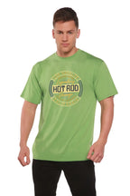 HOT ROO Men's Bamboo Viscose/Organic Cotton Short Sleeve Graphic T-Shirt Spun Bamboo