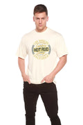 HOT ROO Men's Bamboo Viscose/Organic Cotton Short Sleeve Graphic T-Shirt Spun Bamboo