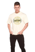 HOT ROO Men's Bamboo Viscose/Organic Cotton Short Sleeve Graphic T-Shirt Spun Bamboo