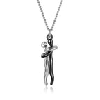 Hug Necklace Enbrace Couple Pendant nowadaysfashion