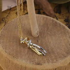 Hug Necklace Enbrace Couple Pendant nowadaysfashion