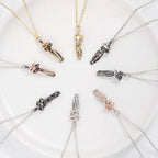 Hug Necklace Enbrace Couple Pendant nowadaysfashion