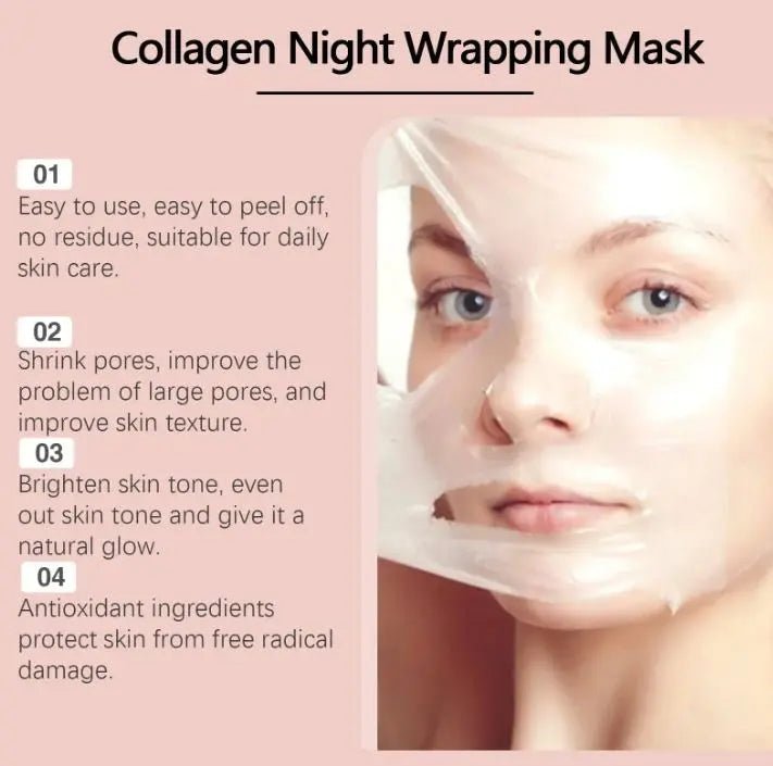 Hydrating Collagen Peel-Off Mask - Blade & Thread