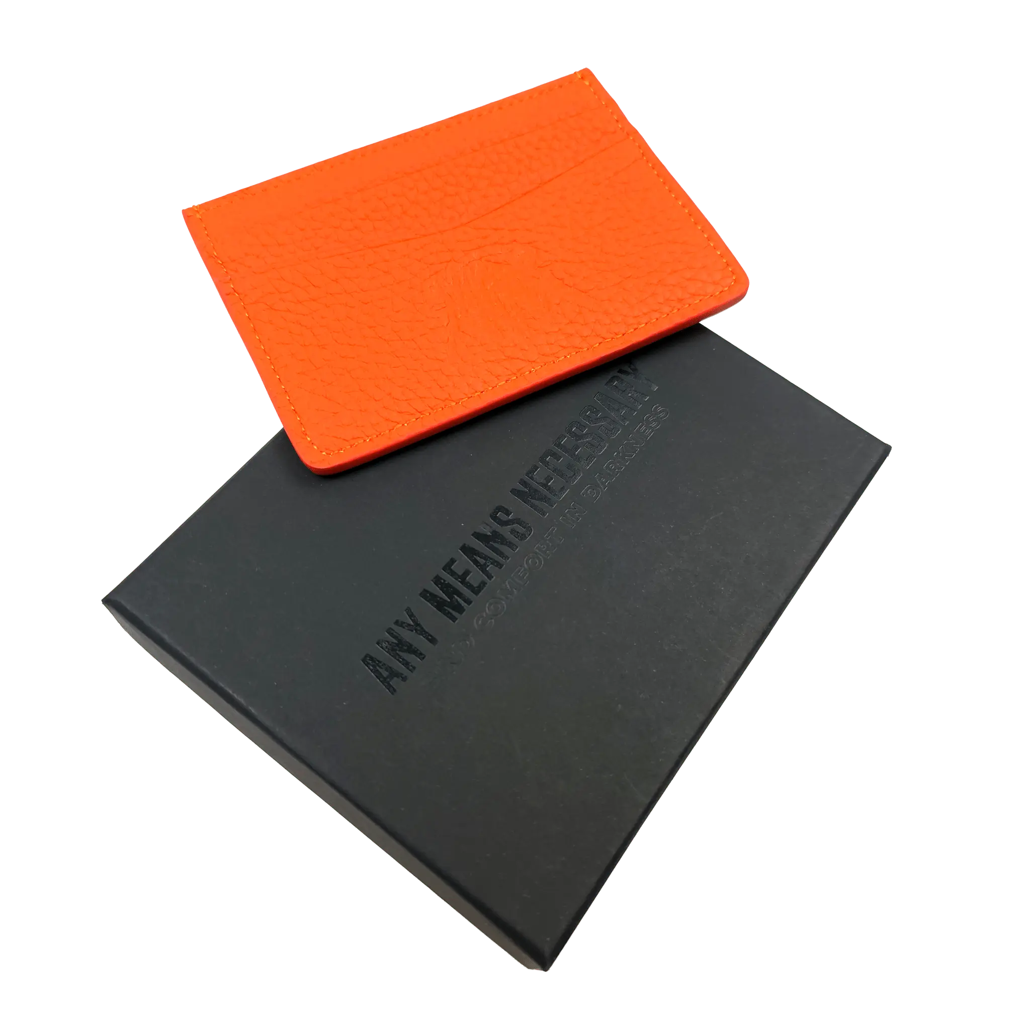 Hyena Wallet Orange Any Means Necessary Clothing