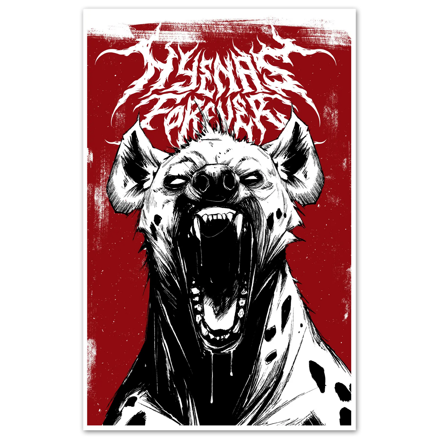 Hyenas Forever Print - Blade & Thread