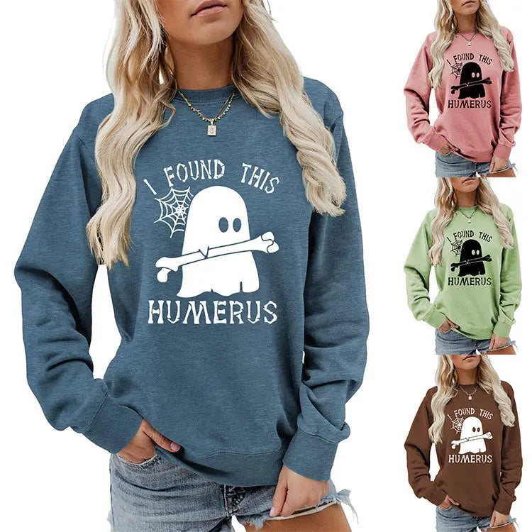 I FOUND THIS HUMERUS round neck loose sweatshirt - Blade & Thread