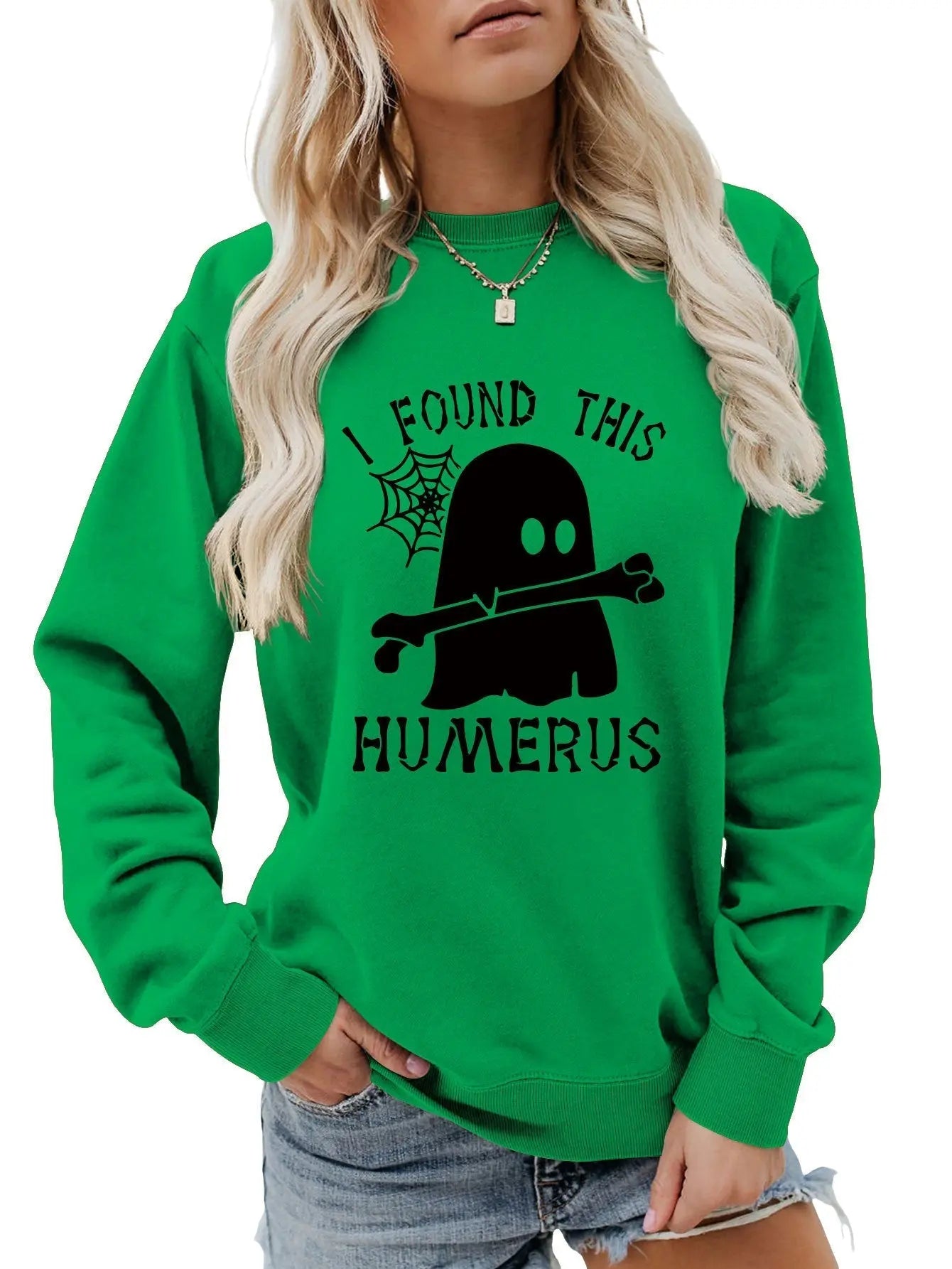 I FOUND THIS HUMERUS round neck loose sweatshirt nowadaysfashion