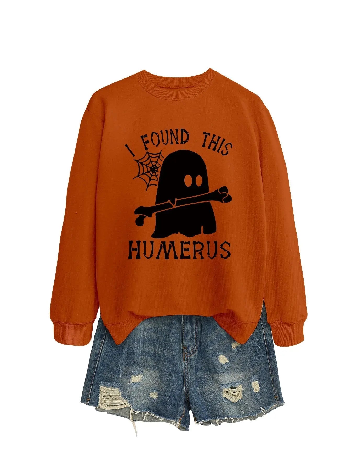 I FOUND THIS HUMERUS round neck loose sweatshirt - Blade & Thread