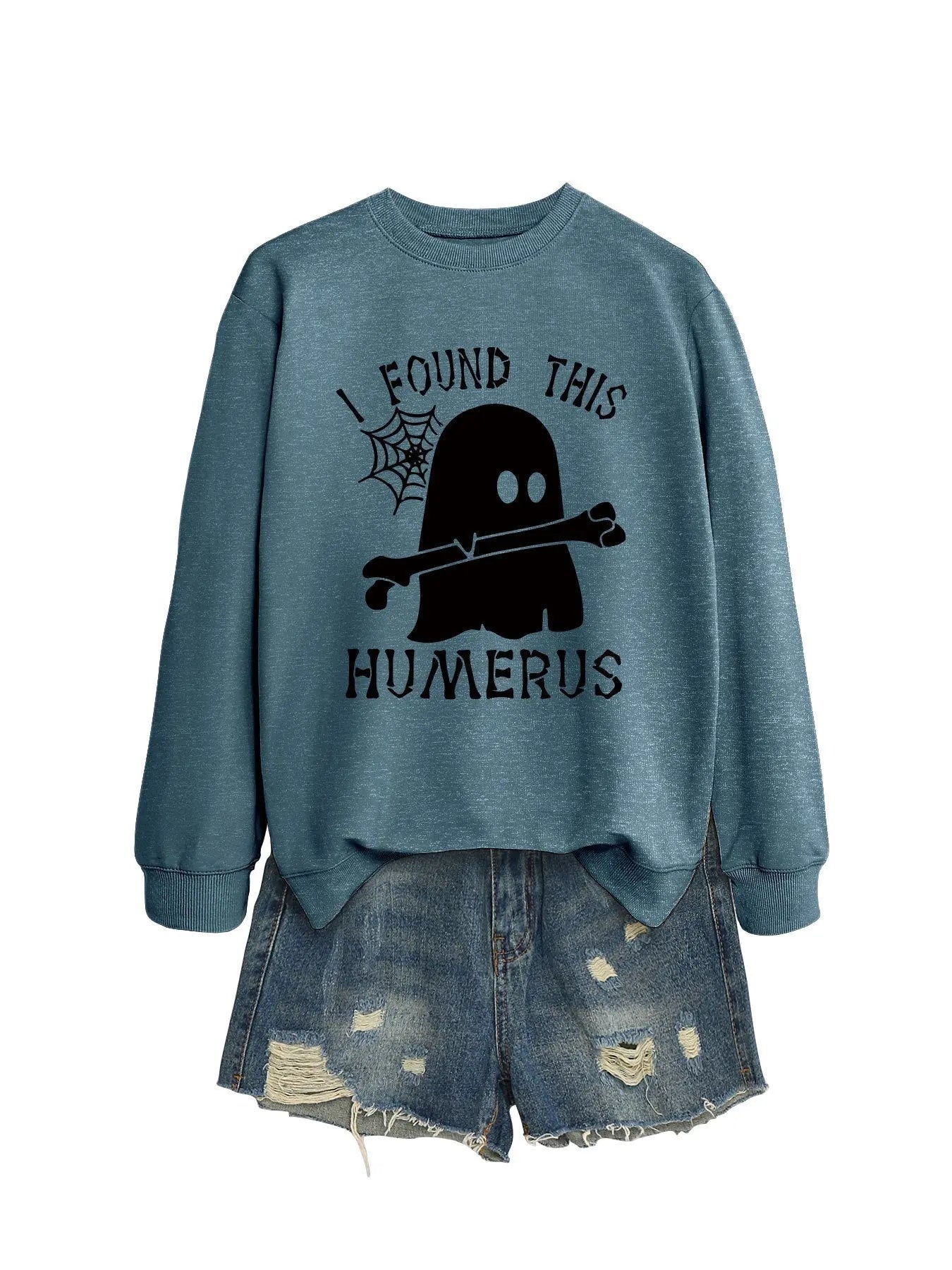 I FOUND THIS HUMERUS round neck loose sweatshirt nowadaysfashion