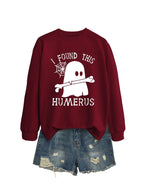 I FOUND THIS HUMERUS round neck loose sweatshirt nowadaysfashion