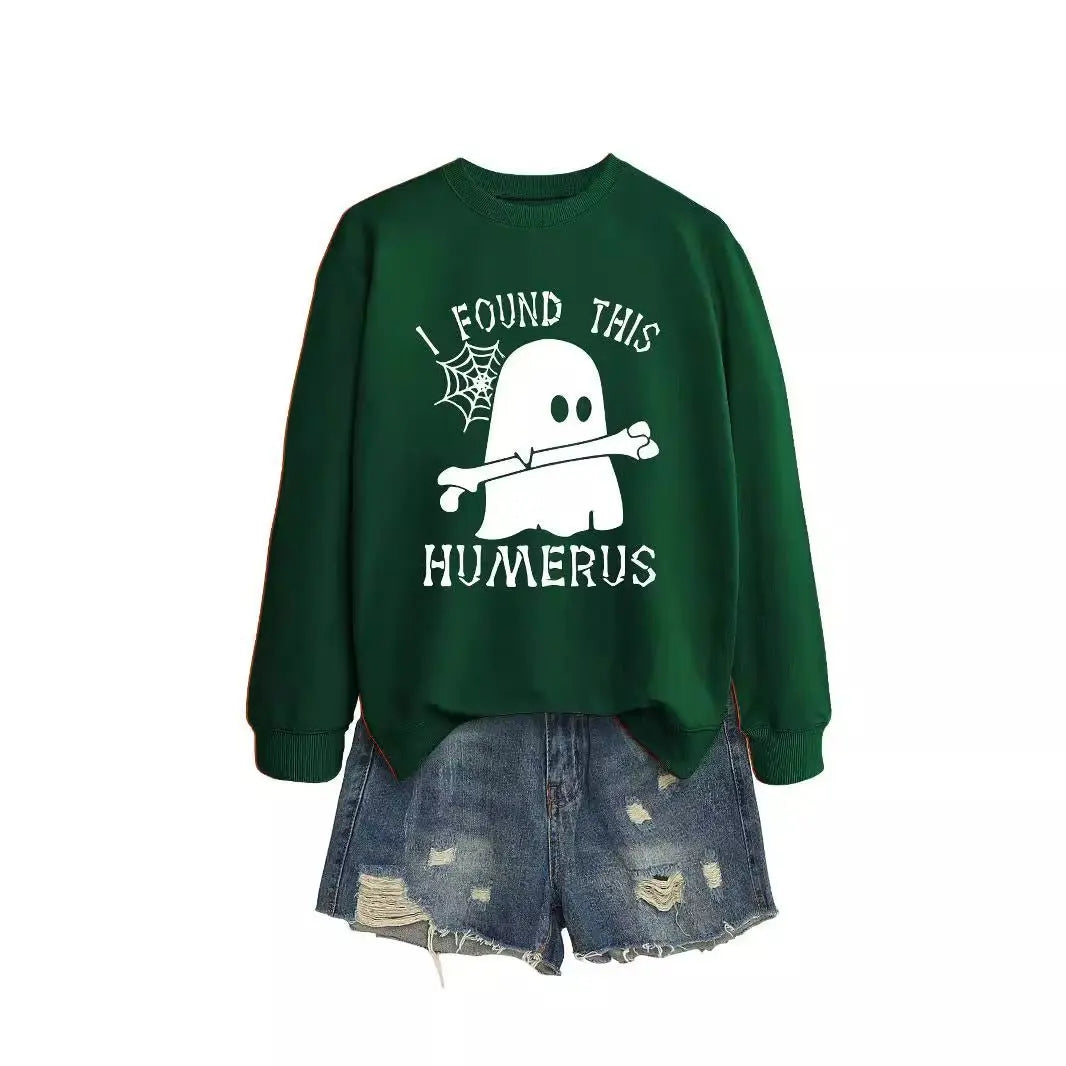 I FOUND THIS HUMERUS round neck loose sweatshirt - Blade & Thread