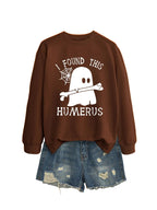 I FOUND THIS HUMERUS round neck loose sweatshirt nowadaysfashion