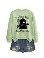 I FOUND THIS HUMERUS round neck loose sweatshirt nowadaysfashion