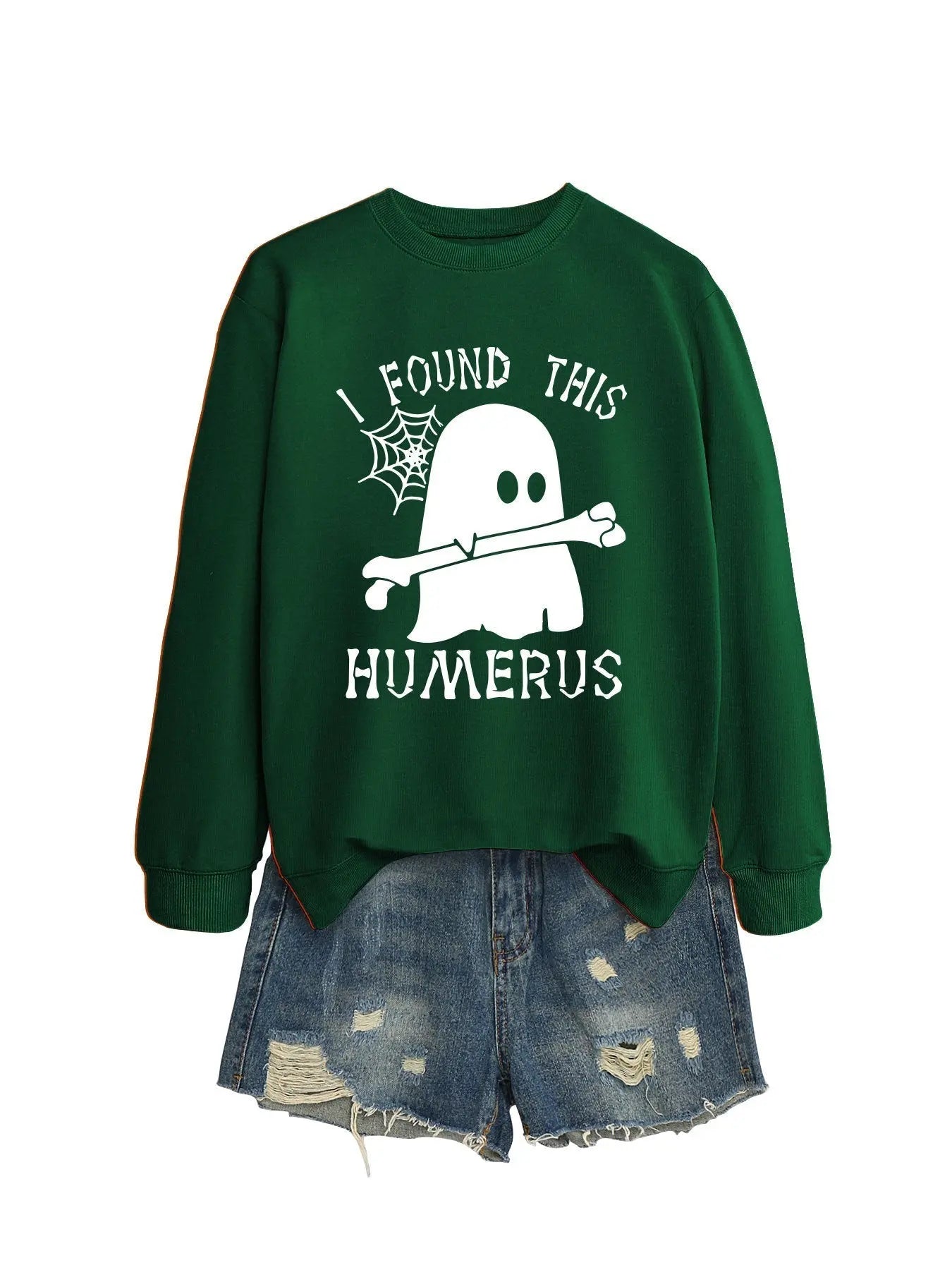 I FOUND THIS HUMERUS round neck sweatshirt - Blade & Thread
