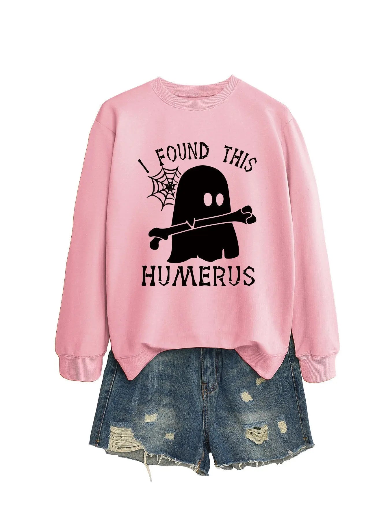 I FOUND THIS HUMERUS round neck sweatshirt - Blade & Thread