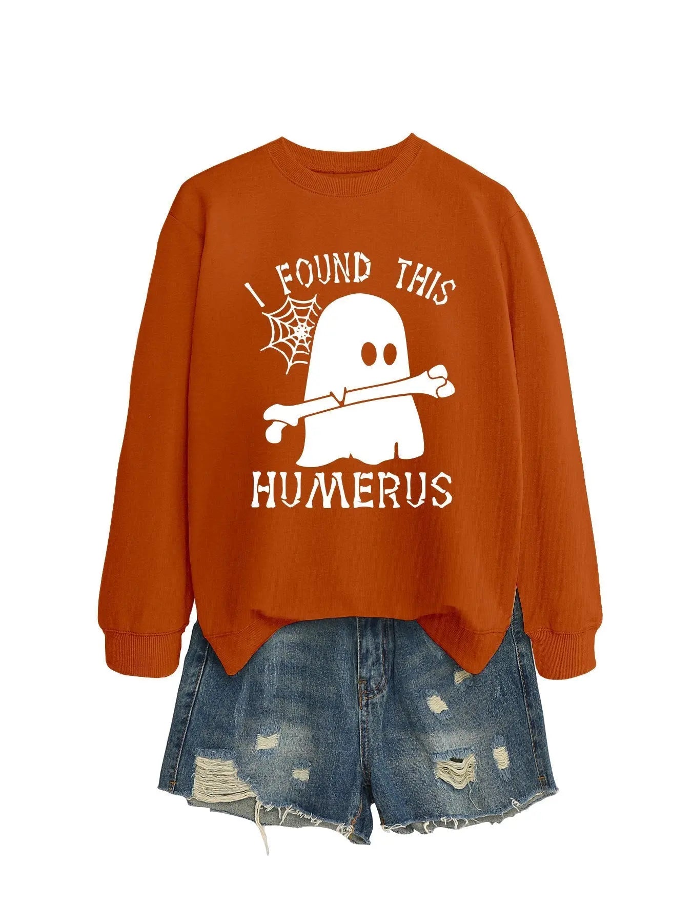I FOUND THIS HUMERUS round neck sweatshirt - Blade & Thread