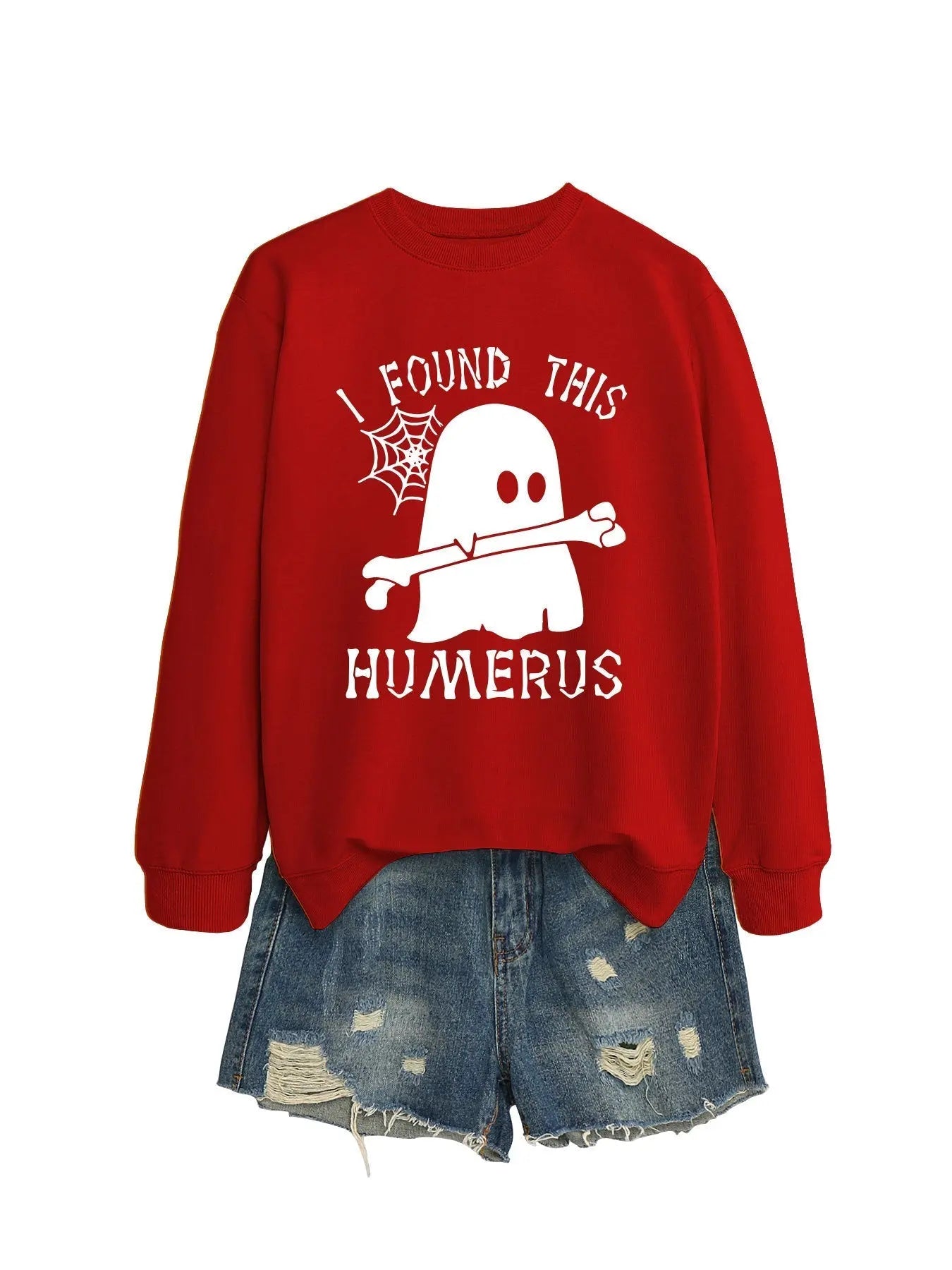 I FOUND THIS HUMERUS round neck sweatshirt - Blade & Thread