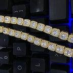 Iced Out Tennis Chain Cubic Zirconia CZ Hip Hop Necklace nowadaysfashion