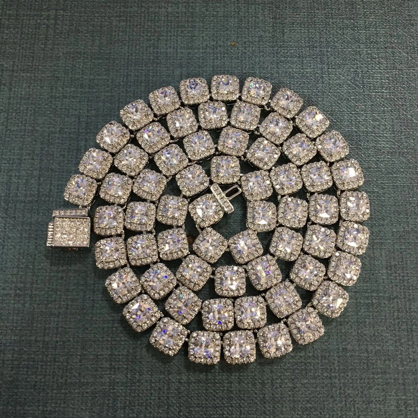 Iced Out Tennis Chain Cubic Zirconia CZ Hip Hop Necklace - Blade & Thread