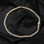 Iced Out Tennis Chain Cubic Zirconia CZ Hip Hop Necklace nowadaysfashion