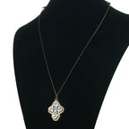 ICXC Wooden Saint Cross Pendant Necklaces nowadaysfashion