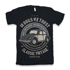 In Bugs We Men's Bamboo Viscose/Organic Cotton Short Sleeve Graphic T-Shirt Spun Bamboo
