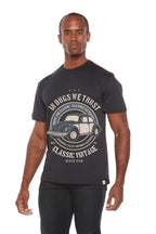 In Bugs We Men's Bamboo Viscose/Organic Cotton Short Sleeve Graphic T-Shirt Spun Bamboo